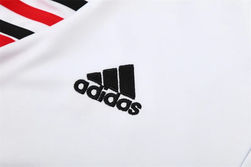 03-04 AC Milan White Retro Training Suit - Top Only