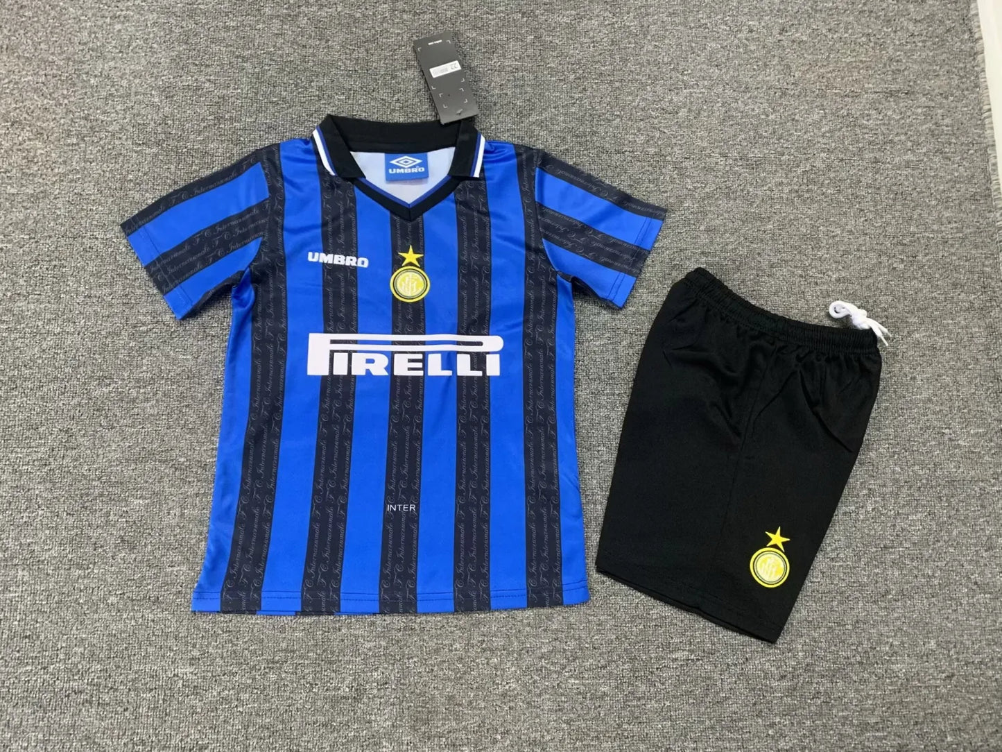 97-98 Inter Milan Home Kids Kit