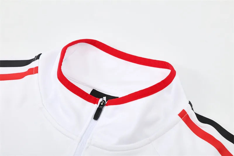 05-06 AC Milan White Retro Training Suit - Top Only