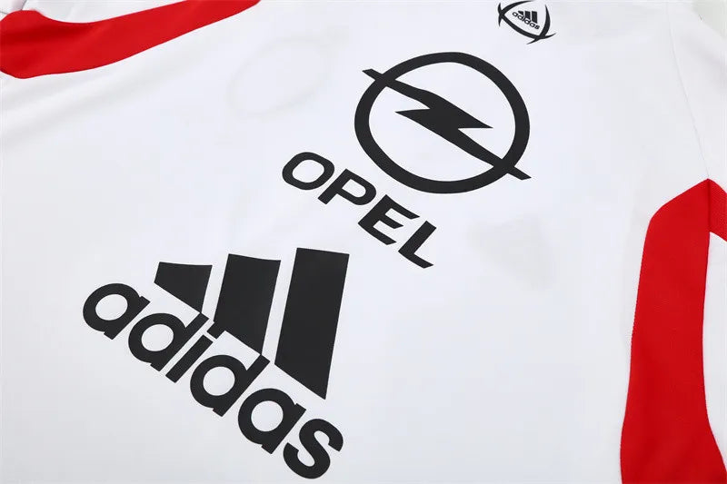 05-06 AC Milan White Retro Training Suit - Top Only