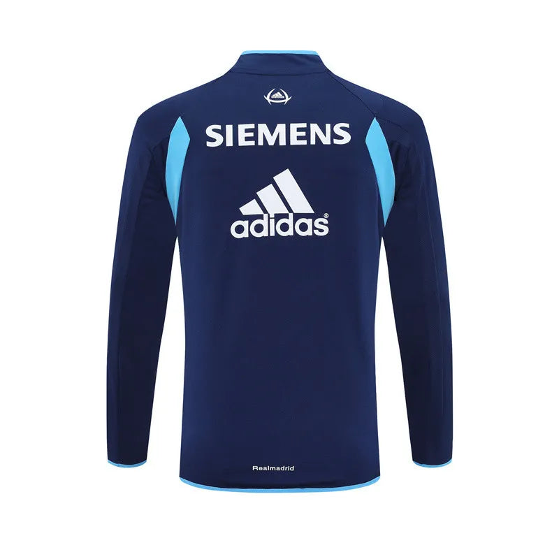05-06 Real Madrid Retro Training Suit - Top Only