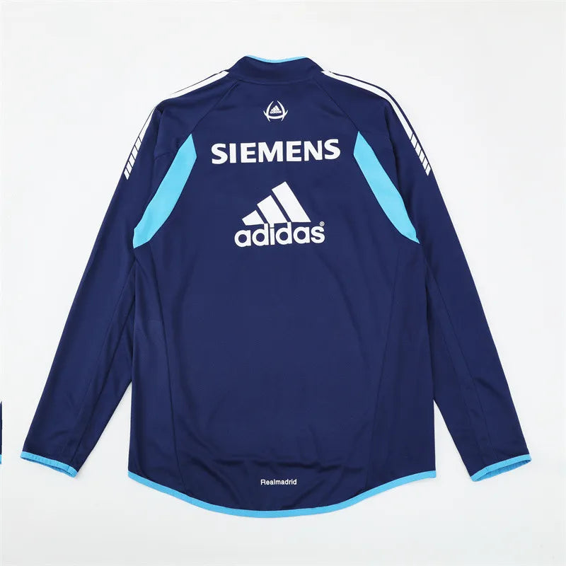 05-06 Real Madrid Retro Training Suit - Top Only