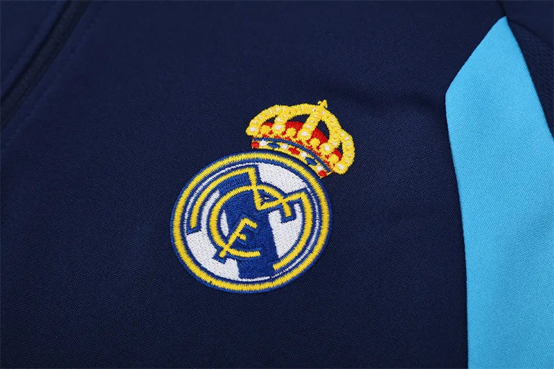 05-06 Real Madrid Retro Training Suit - Top Only