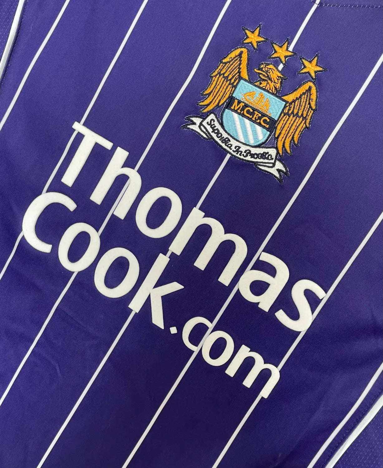 Manchester City Away Kit Retro 07-08