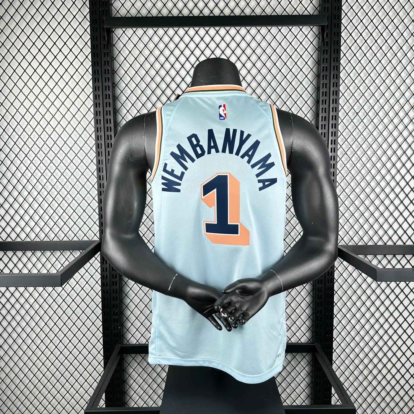 WEMBANYAMA#1 Spurs 2025 NBA Kit
