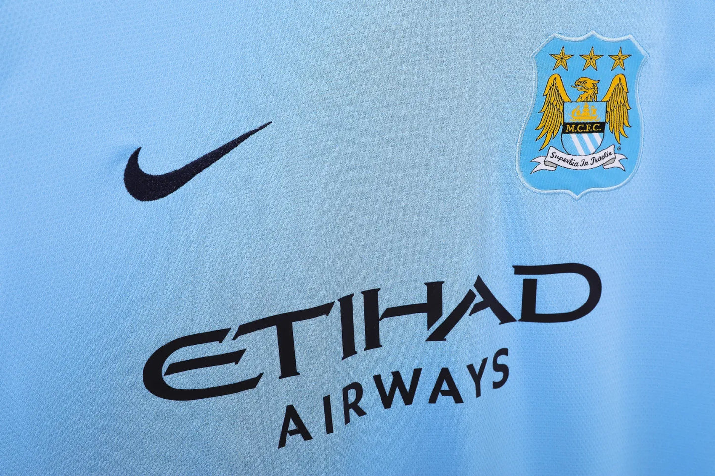 Manchester City Home Kit Retro 13-14
