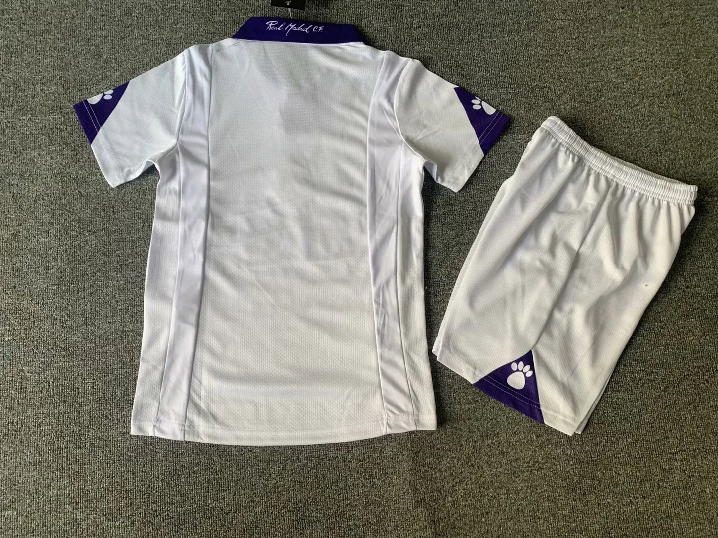 97-98 Real Madrid Home Kids Kit