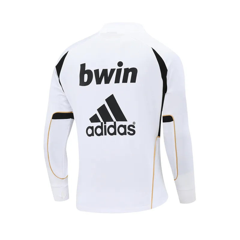 11-12 Real Madrid Retro Training Suit - Top Only