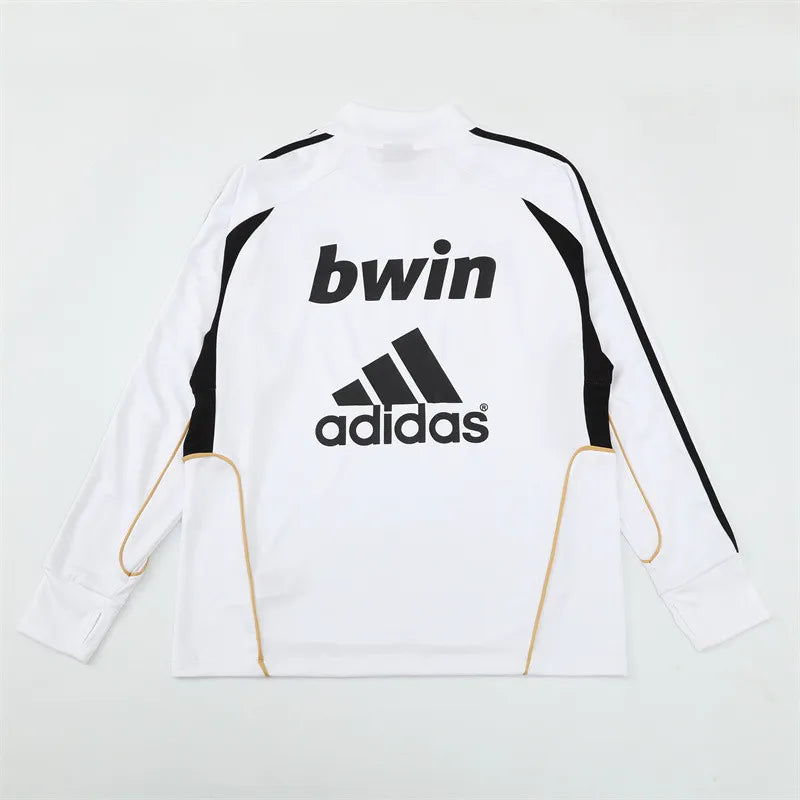11-12 Real Madrid Retro Training Suit - Top Only