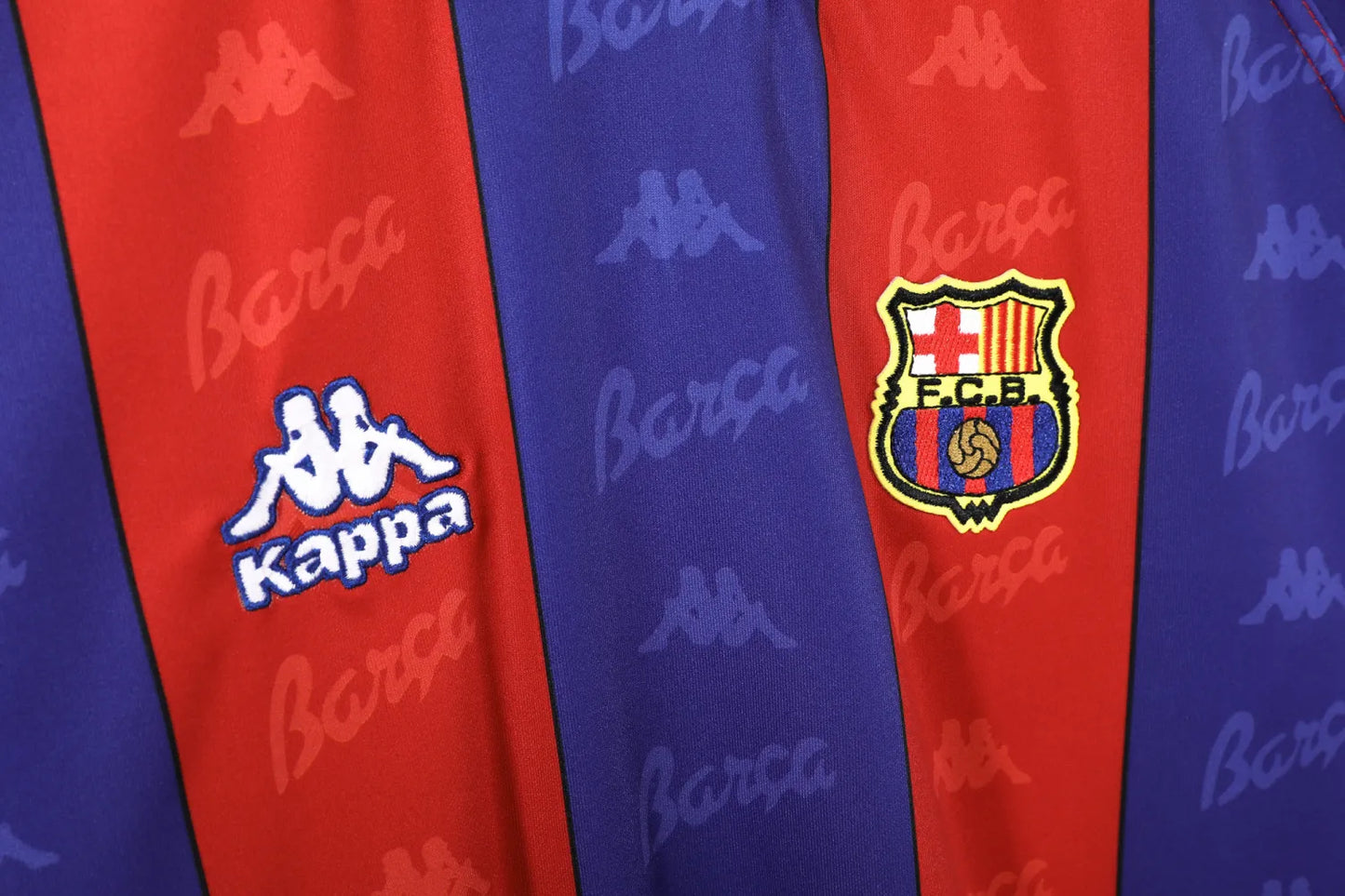 Barcelona Home Kit Retro Long Sleeve 95-97