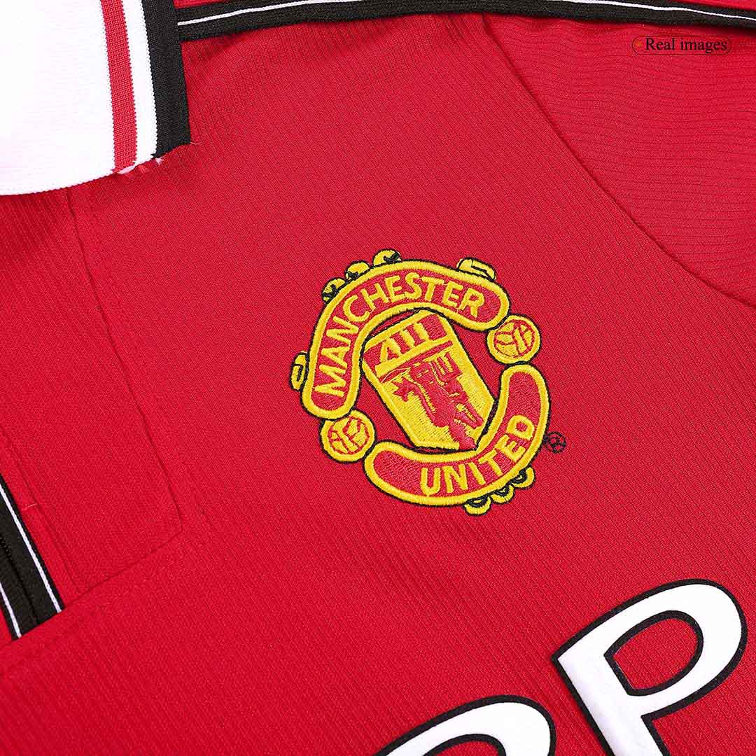 Manchester United Home Jersey Retro 1998/99 - Long Sleeve