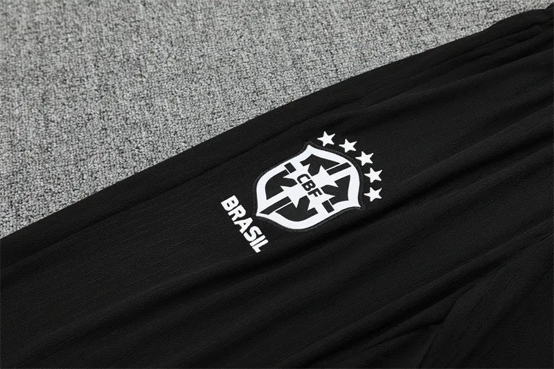 2025 Brazil Black Training Suit