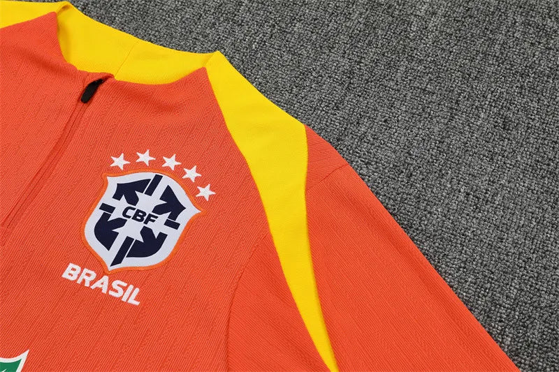 2025 Brazil Orange Training Suit