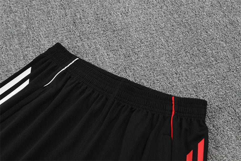 25-26 AX Black Short Sleeve Training Suit