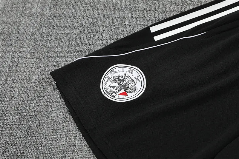 25-26 AX Black Short Sleeve Training Suit
