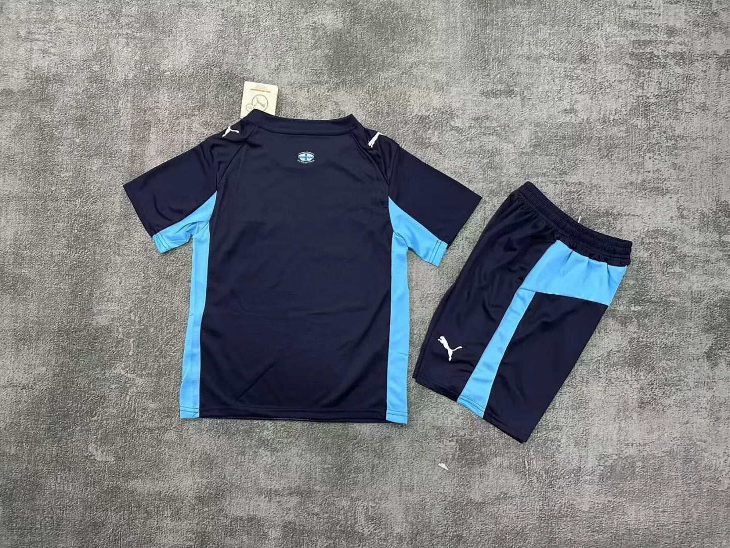 25-26 Olympique Marseille Away Kids Kit