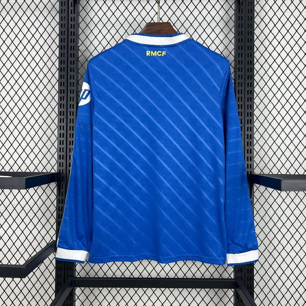 25-26 Real Madrid Third Fans Long Sleeve Kit