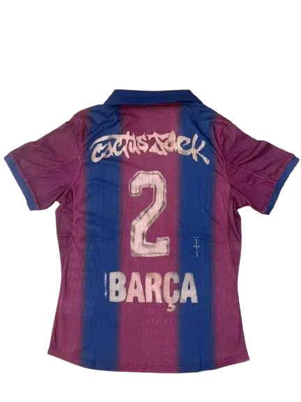 Barcelona Home Skeleton Kit Retro 2000-01