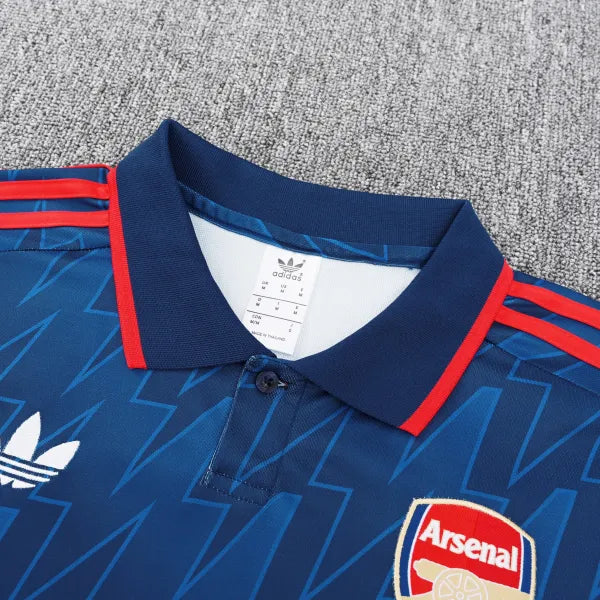 Arsenal Blue Polo Kit 25-26