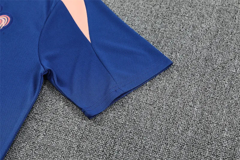 2025 France Short Sleeve Training Suit
