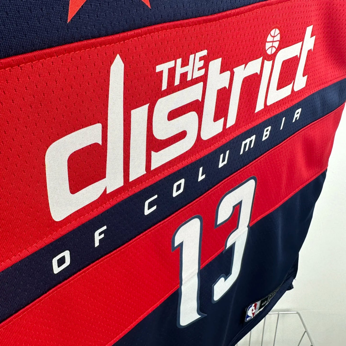 Poole#13 Washington Wizards 2025 NBA Blue Kit