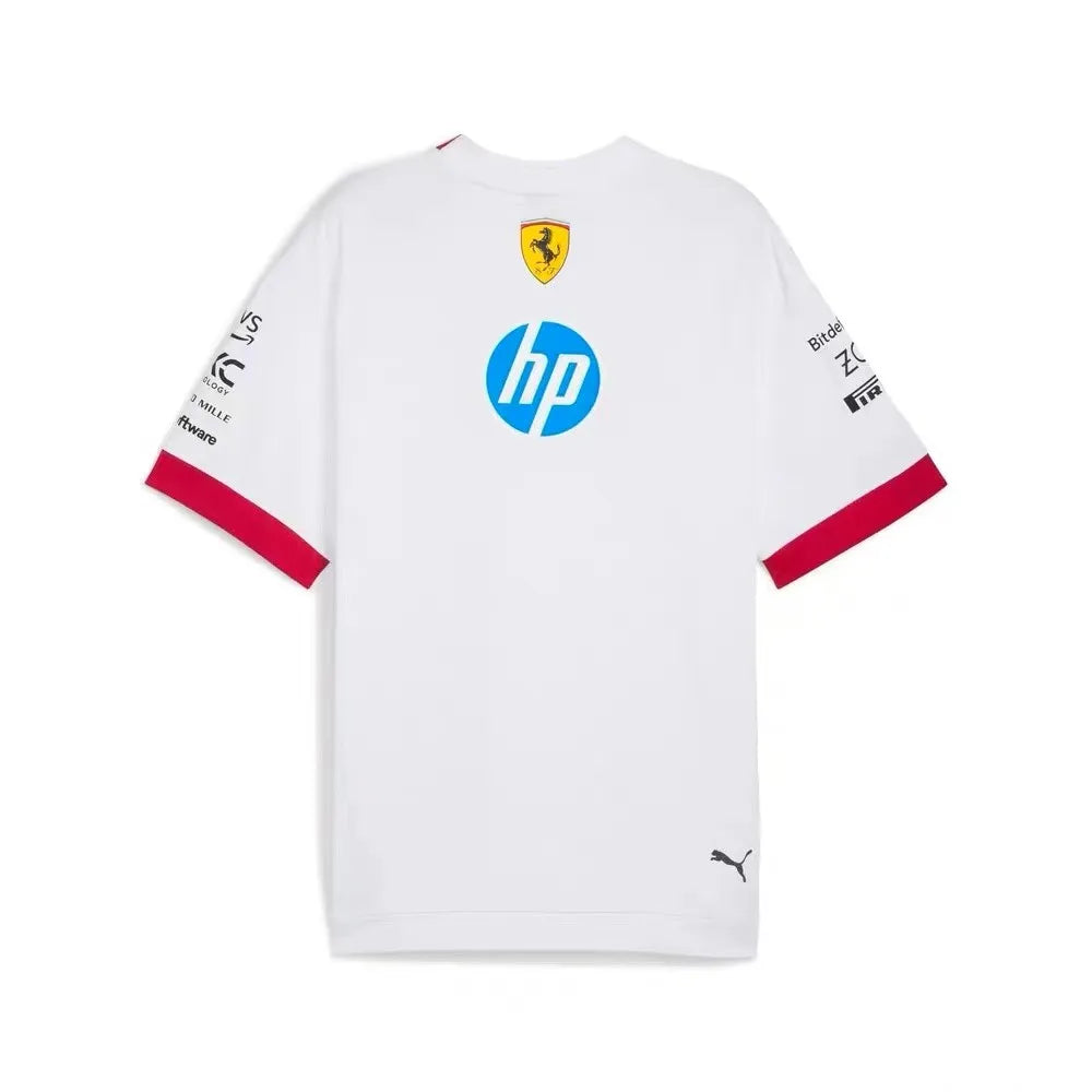 Ferrari F1 2025 White T-Shirt