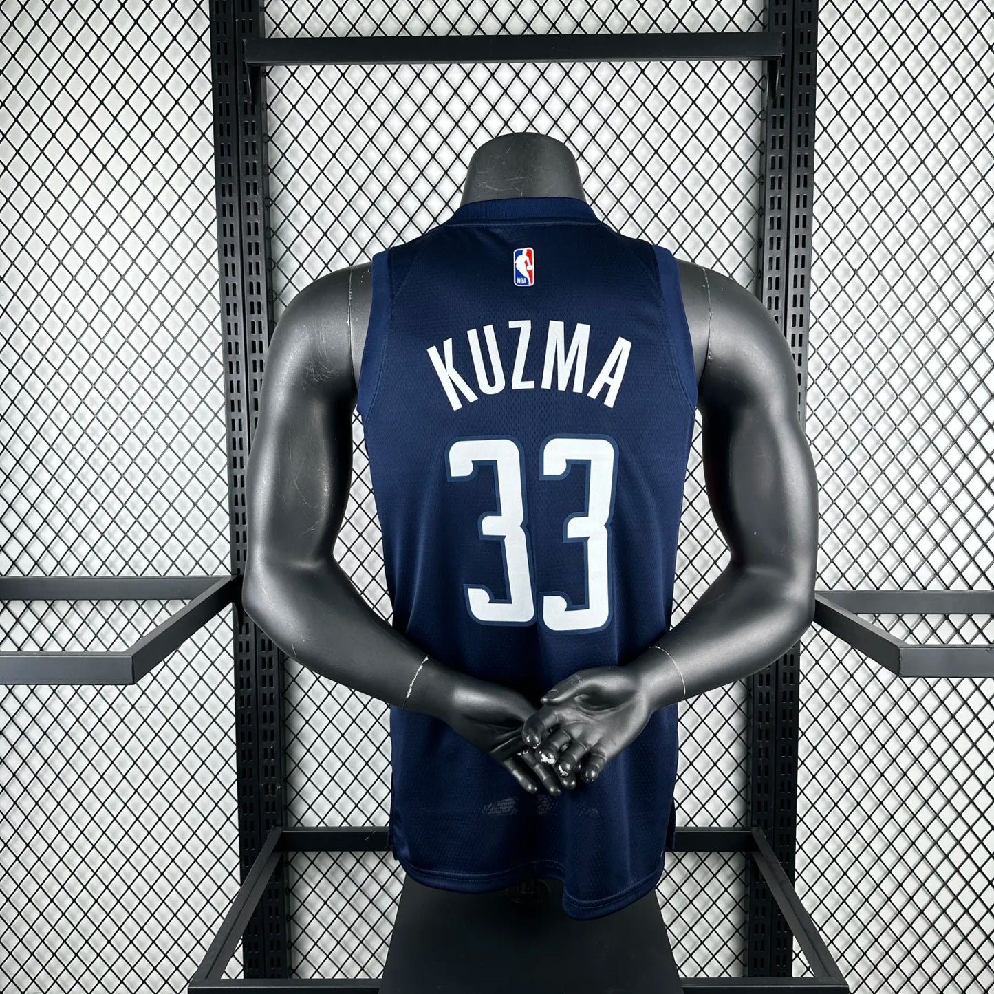 Kuzma#33 Washington Wizards 2025 NBA Blue Kit