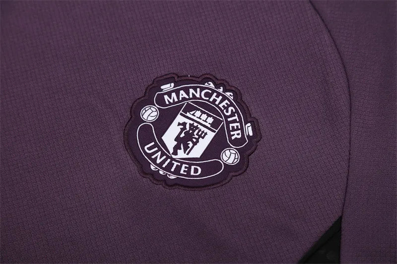 25-26 Manchester United Short Sleeve Training Suit