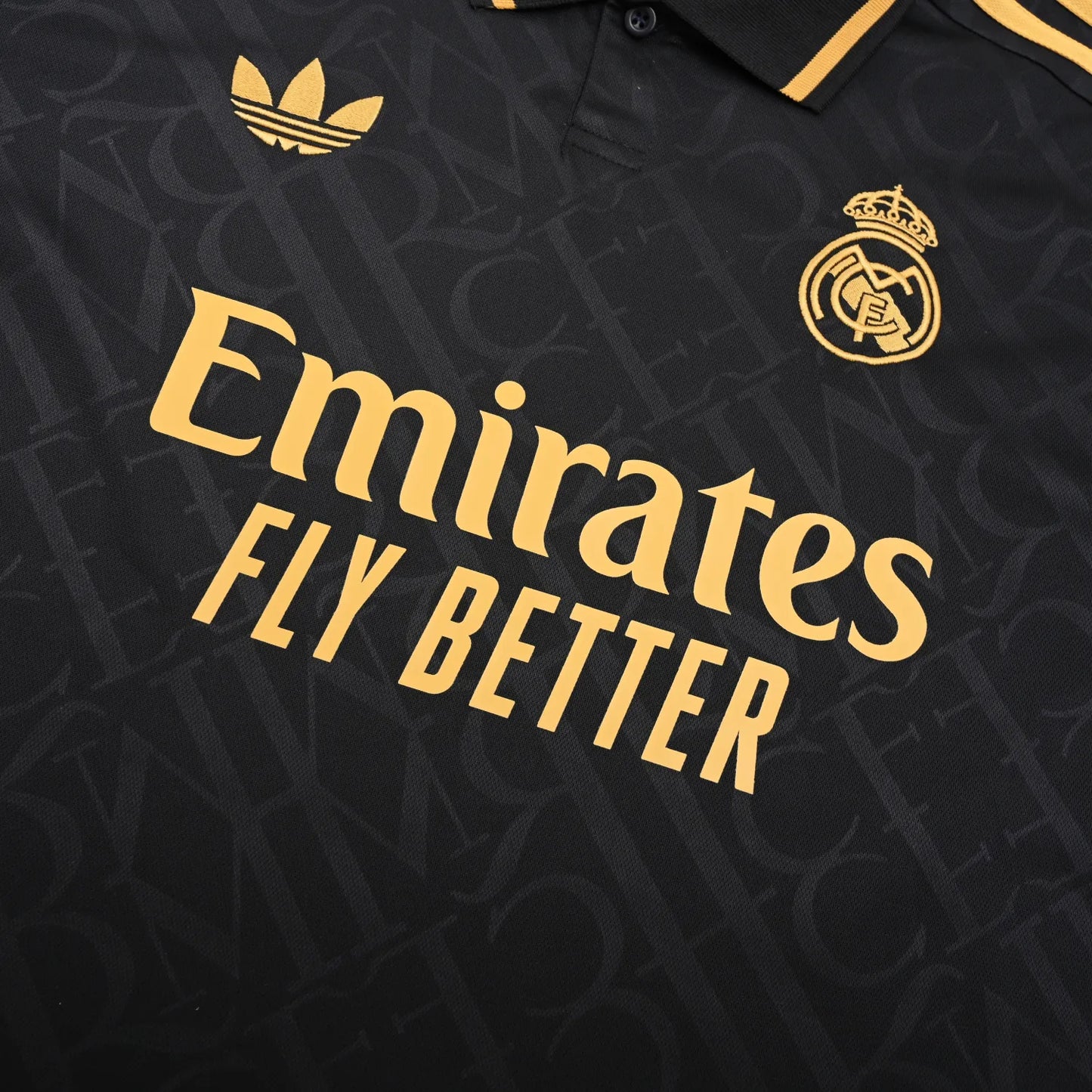 Real Madrid Black Polo Kit 25-26