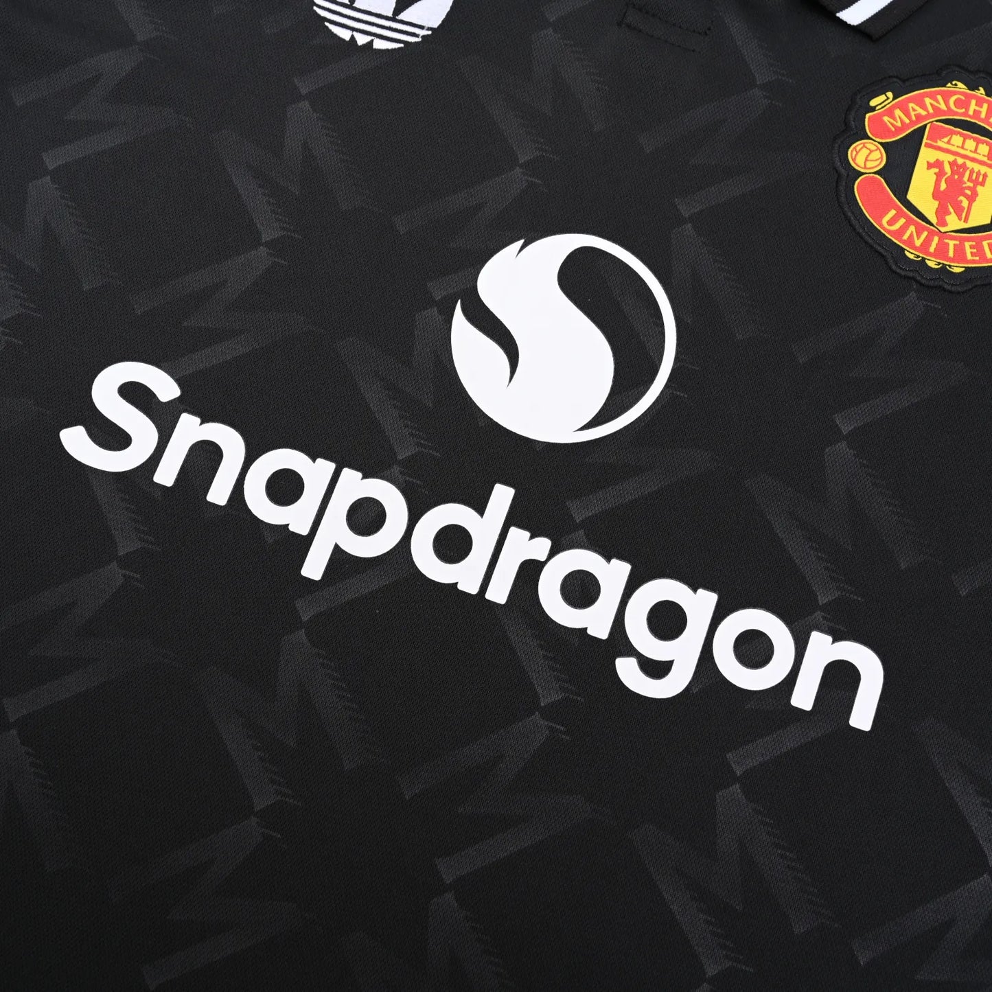 Manchester United Black Polo Kit 25-26