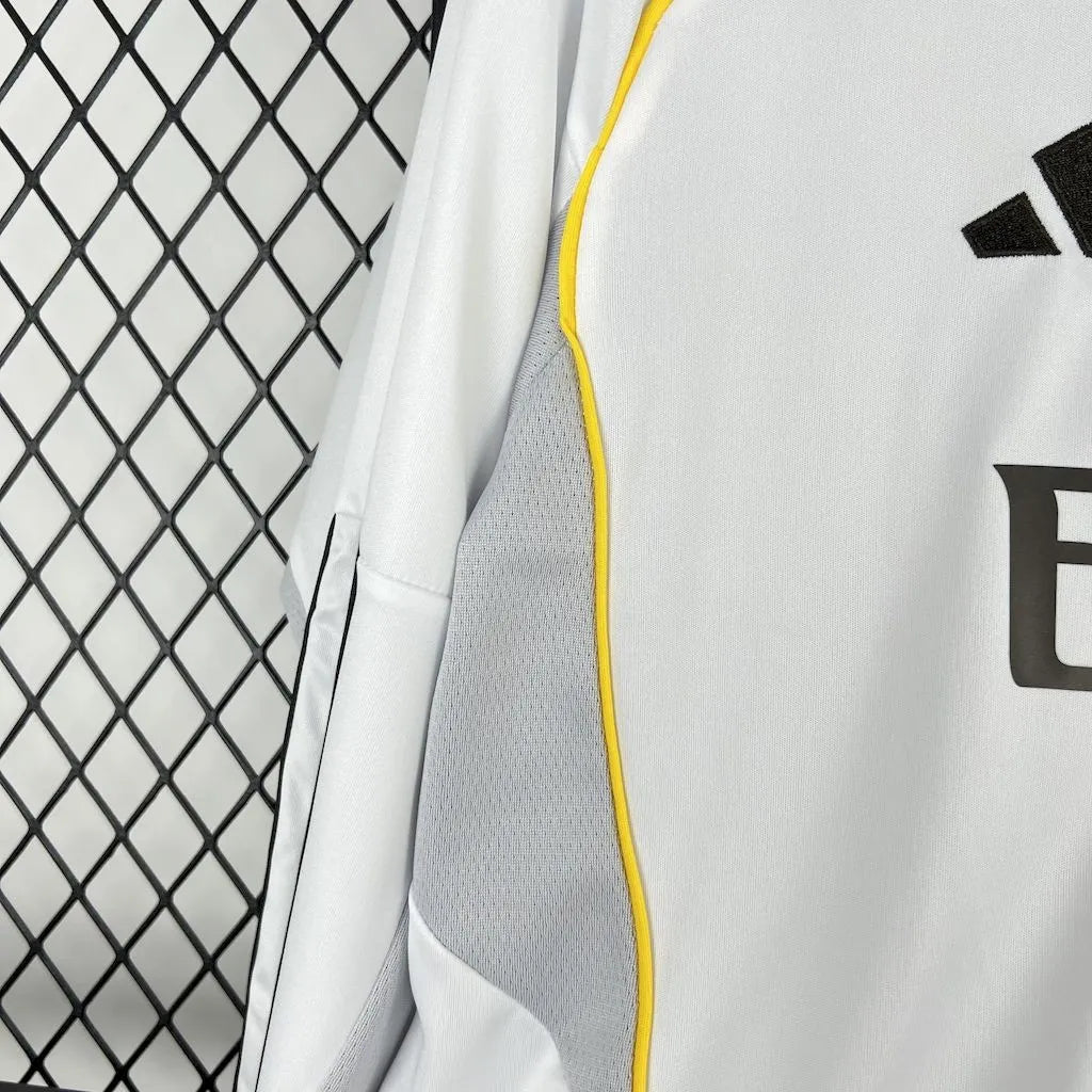 Real Madrid Home Long Sleeve Fans Kit 25-26