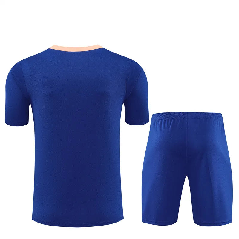 2025 France Short Sleeve Training Suit