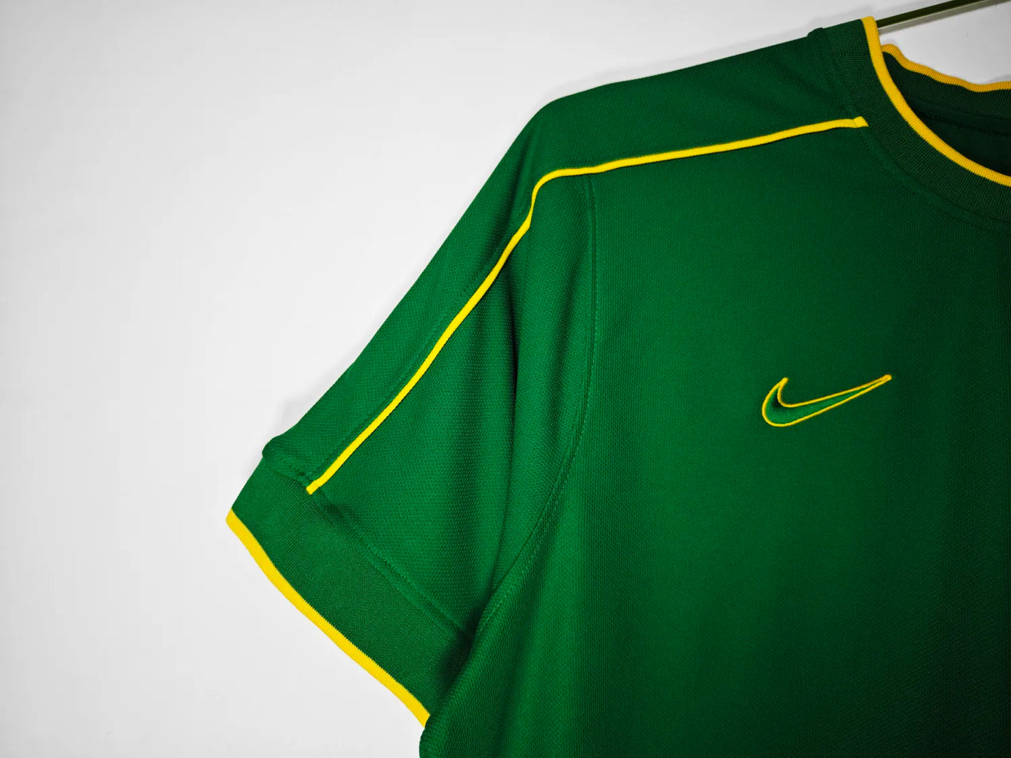 Brazil Goalkeeper Green Kit Retro 1998