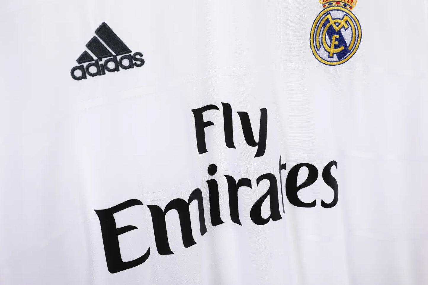 Real Madrid Home Kit Retro Long Sleeve 13-14