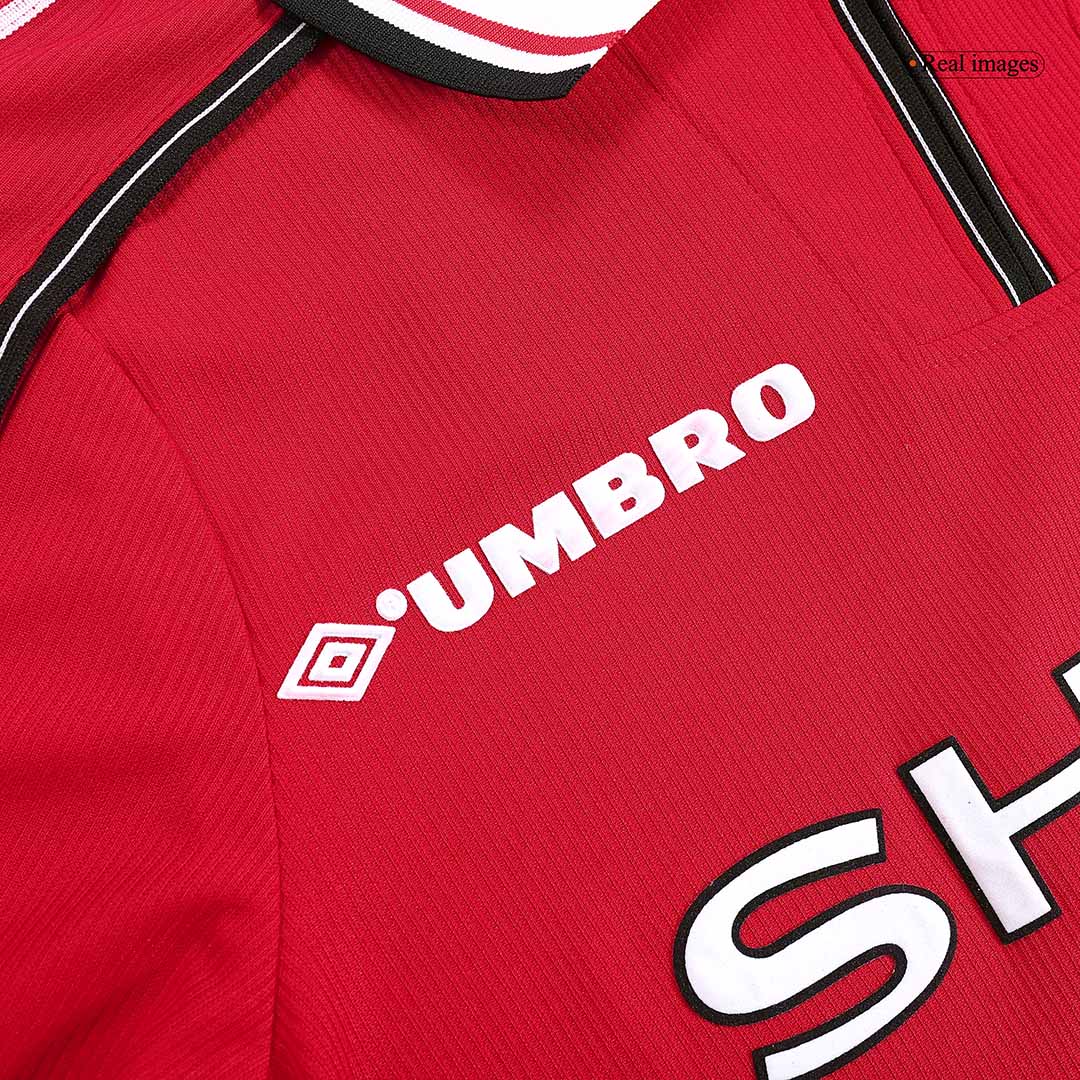 Manchester United Home Jersey Retro 1998/99 - Long Sleeve