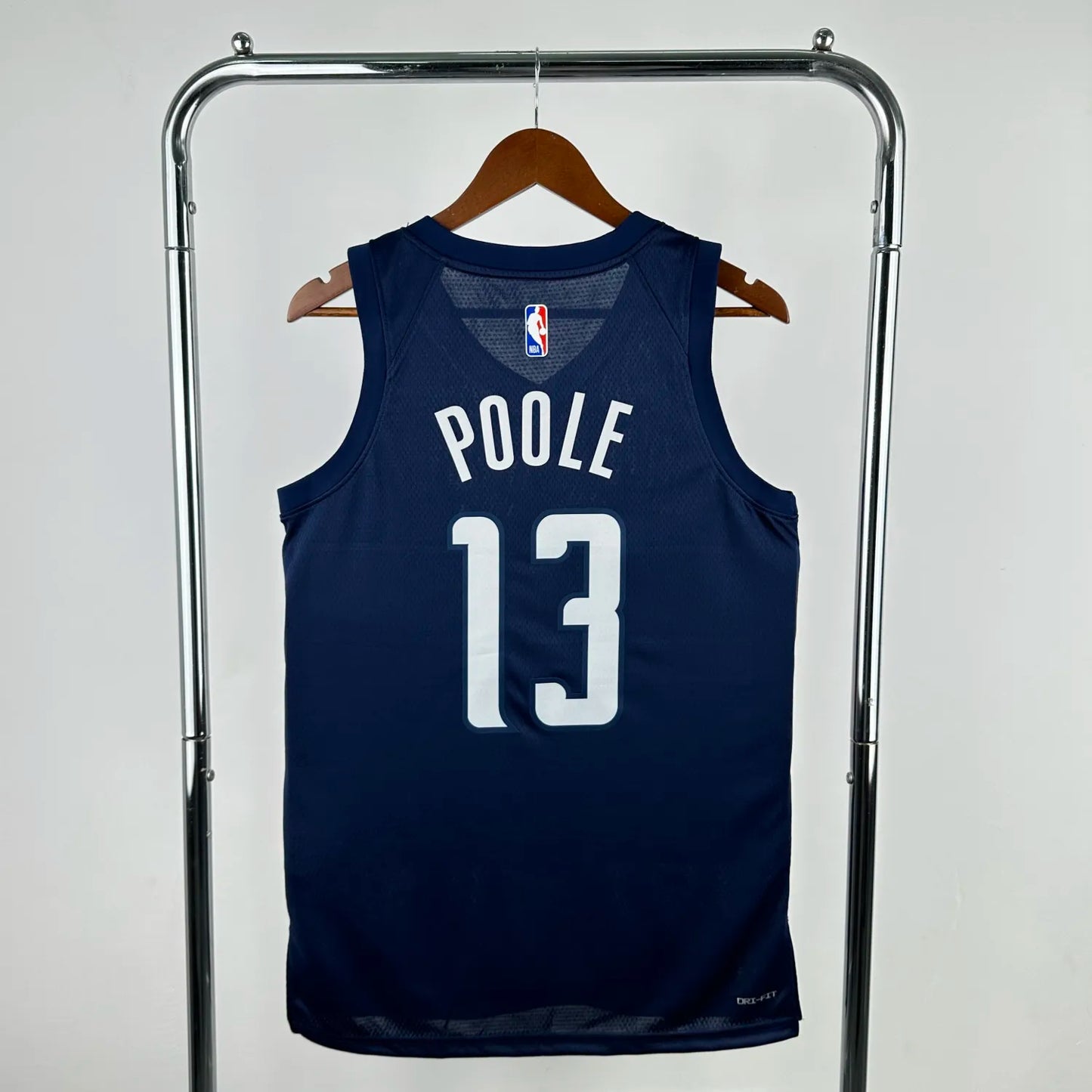 Poole#13 Washington Wizards 2025 NBA Blue Kit