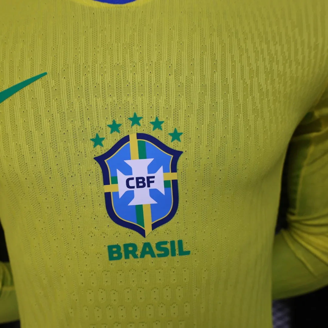 Brazil Home Kit Long Sleeve 2025