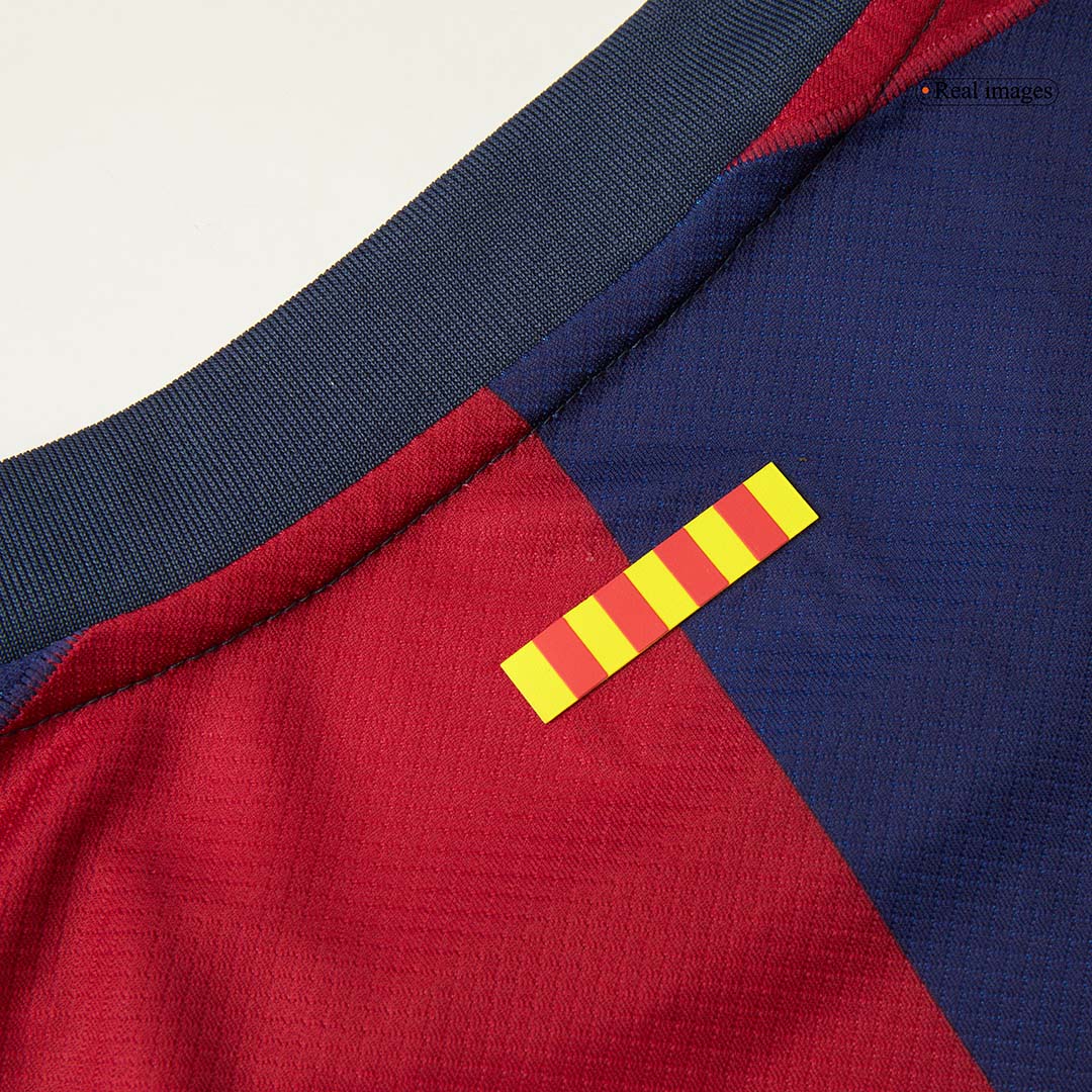 Barcelona Home Jersey 2024/25-Spotify Logo Without Text