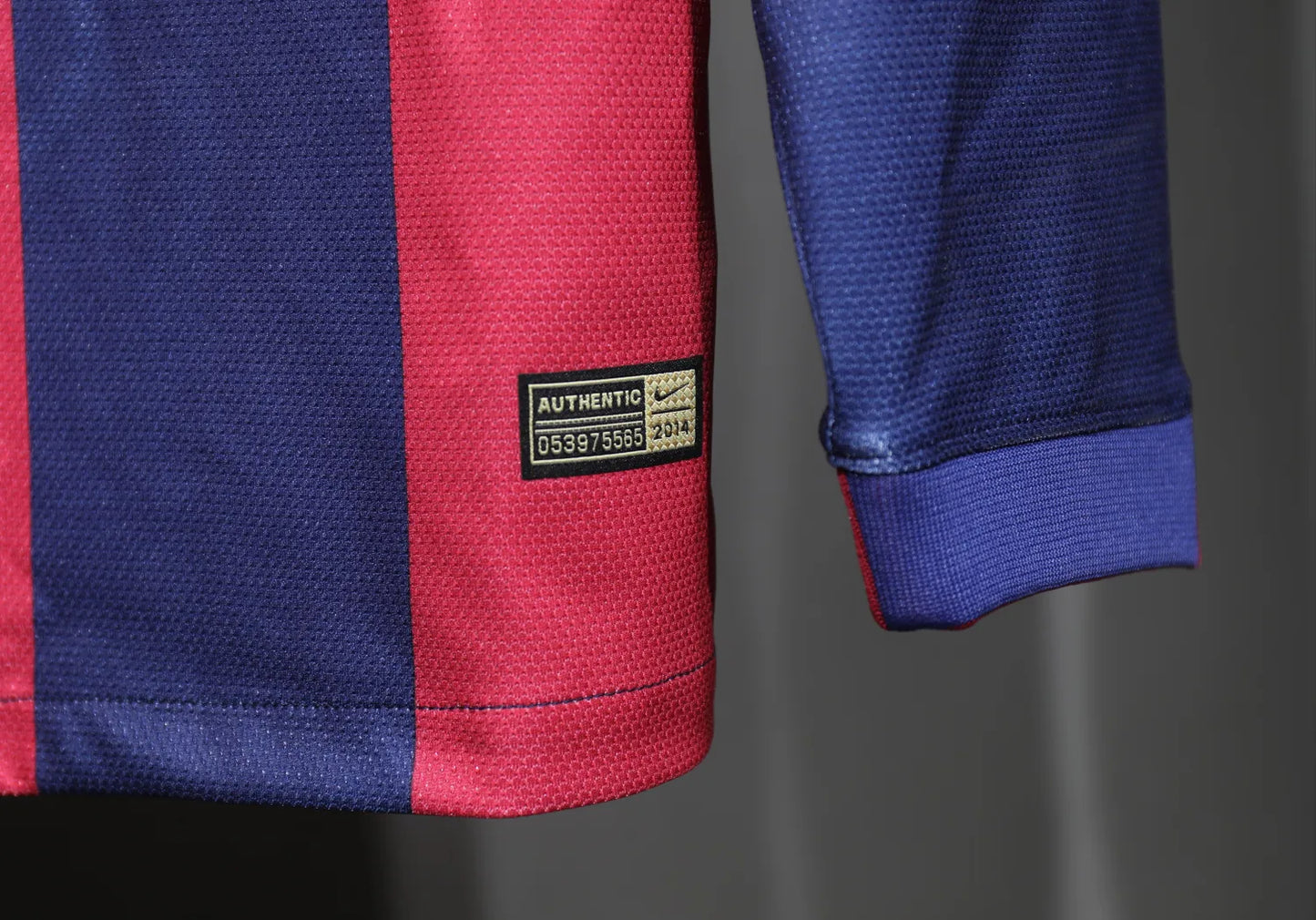 Barcelona Home Long Sleeve Kit Retro 14-15