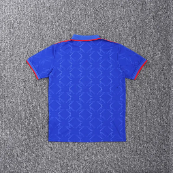 Manchester United Blue Polo Kit 25-26
