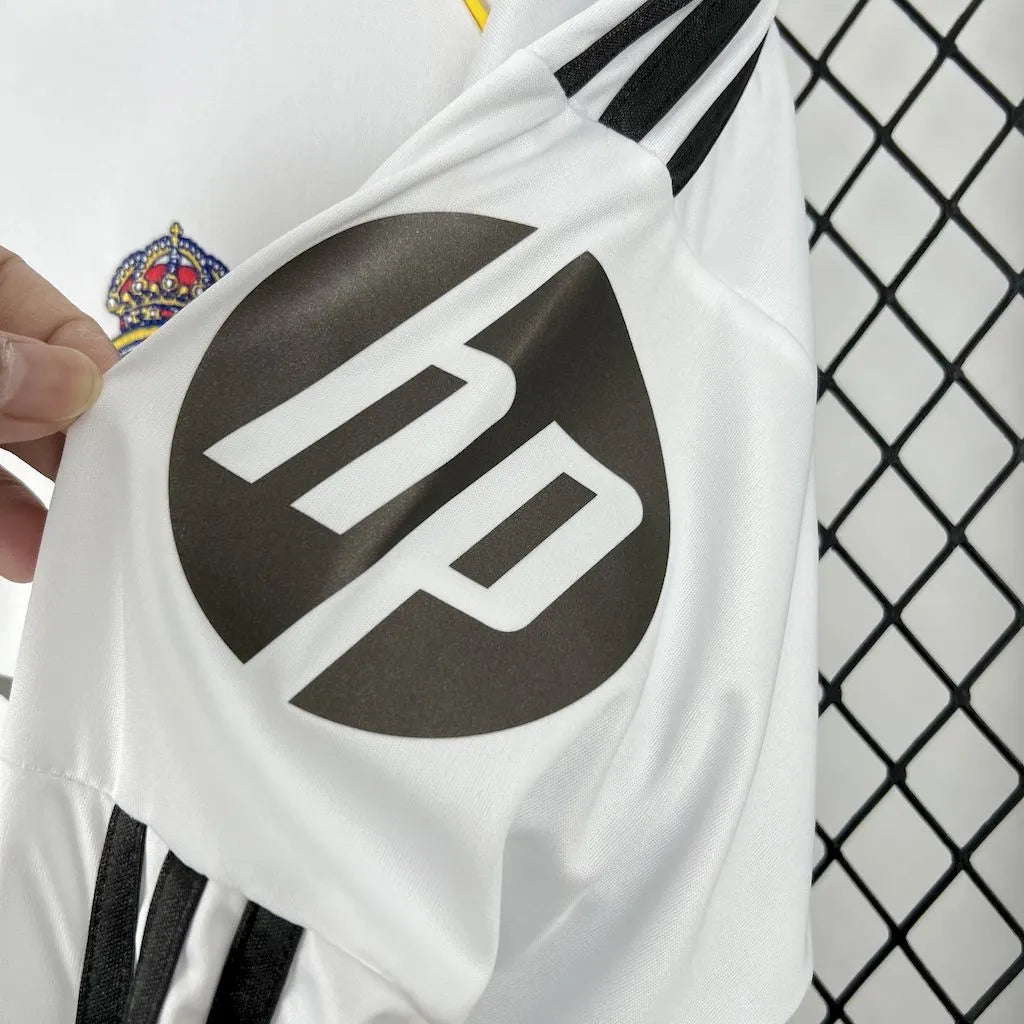 Real Madrid Home Long Sleeve Fans Kit 25-26