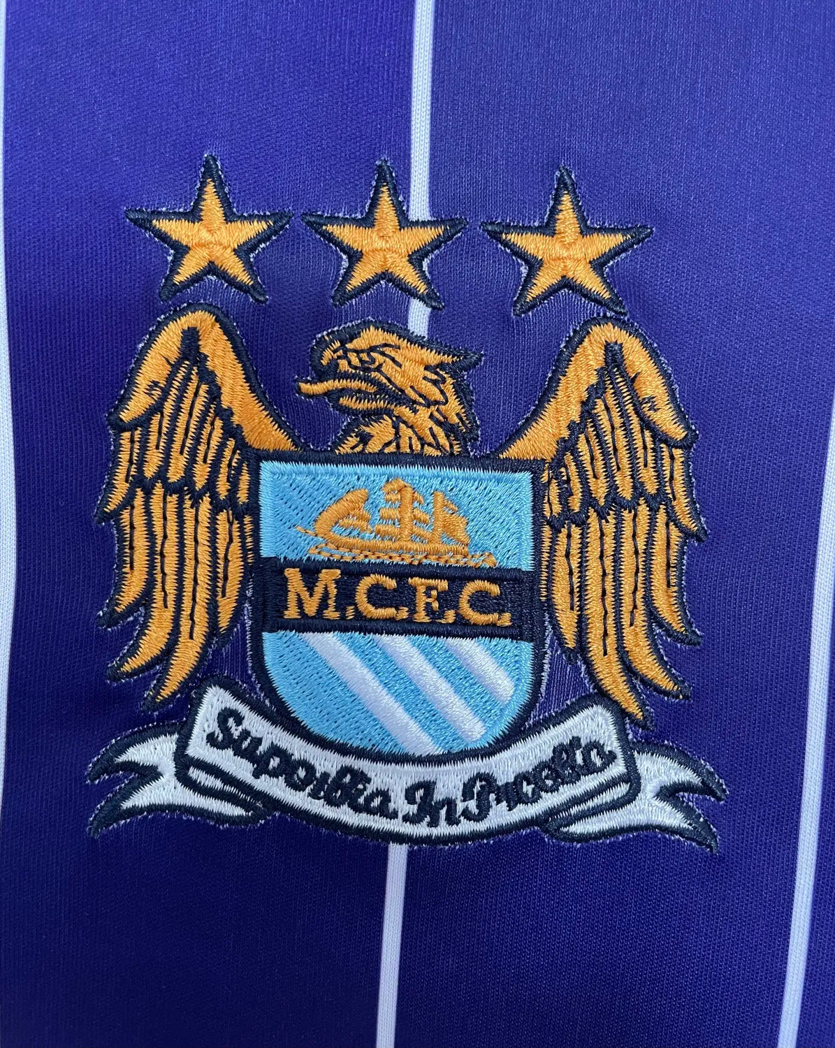 Manchester City Away Kit Retro 07-08