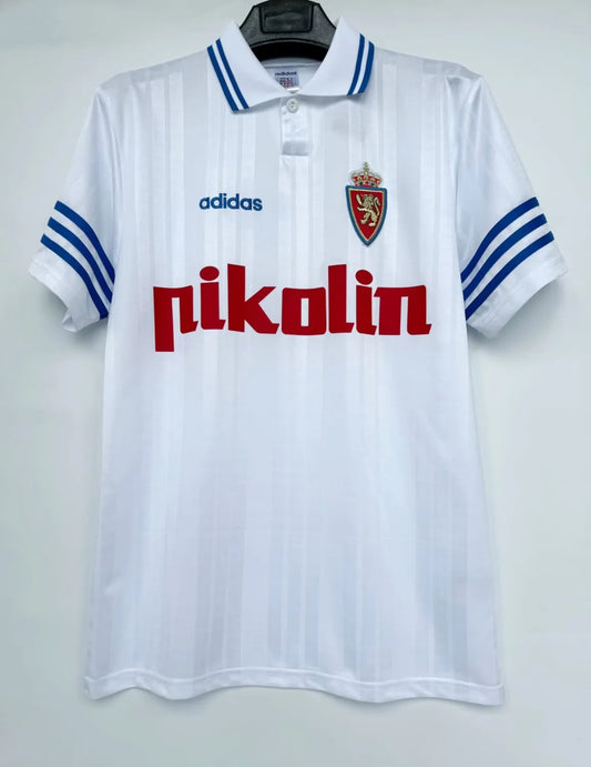 Real Zaragoza Home Kit Retro 95-96