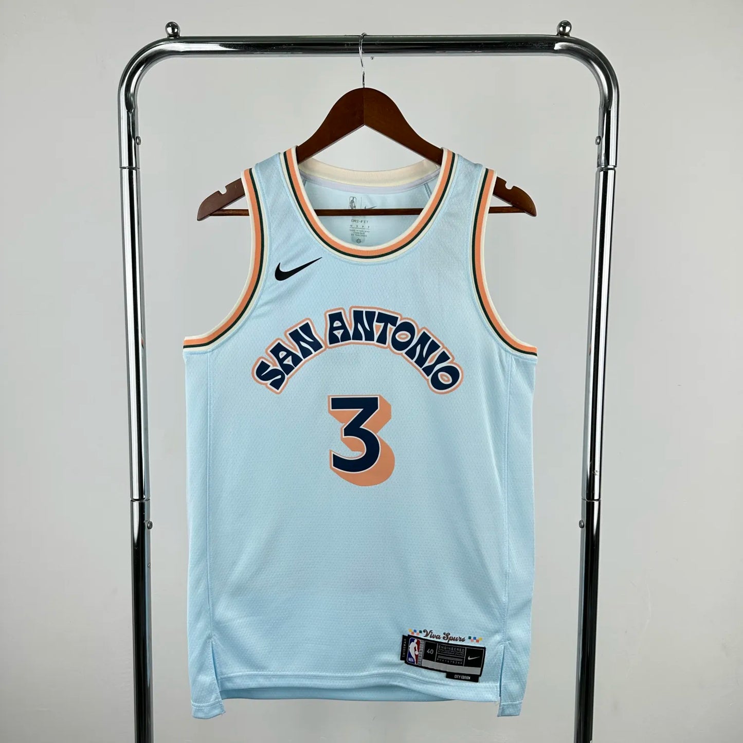 PAULO#3 Spurs 2025 NBA Kit