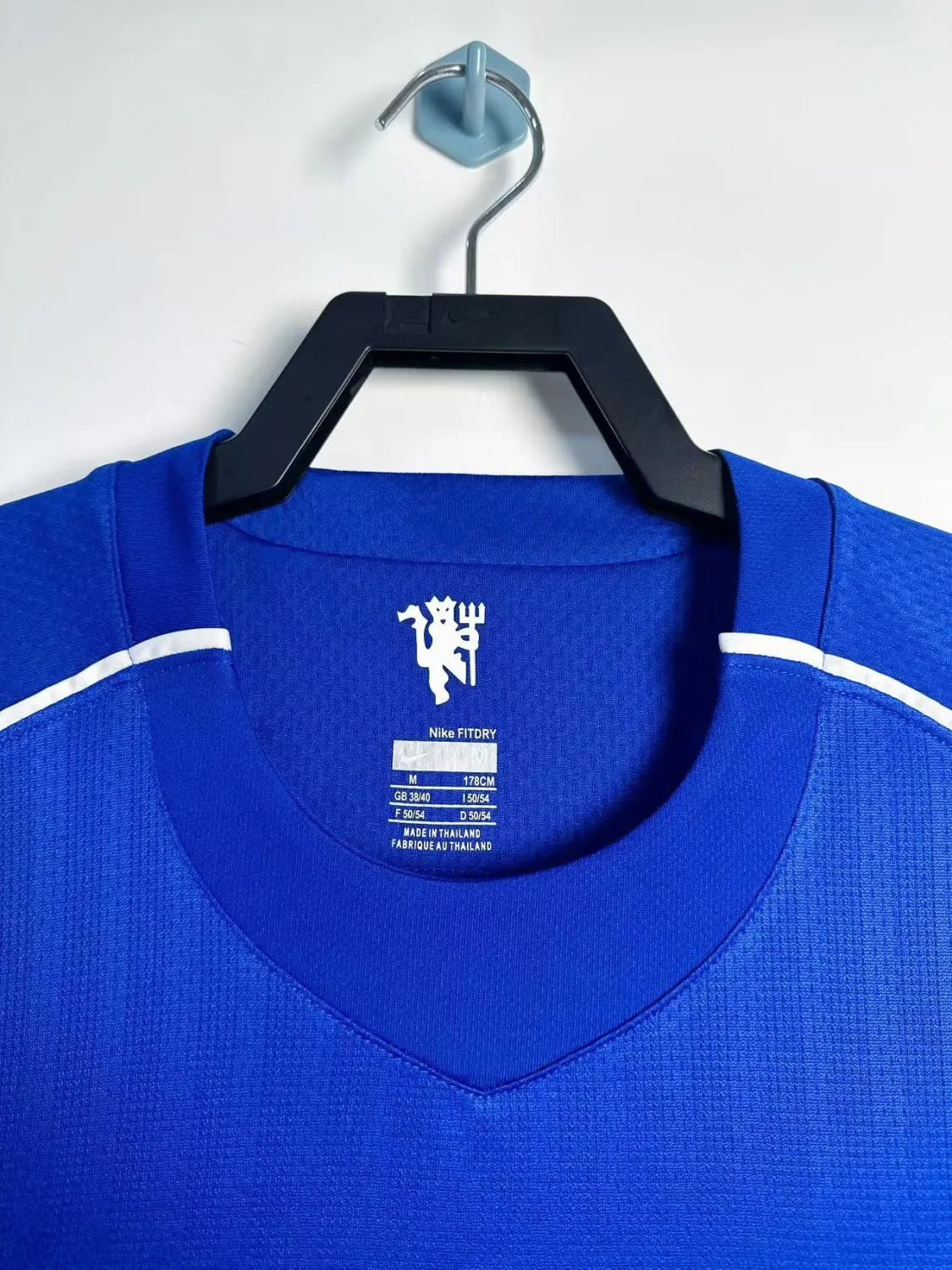 Manchester United Goalkeeper Blue Long Sleeve Kit Retro 07-08