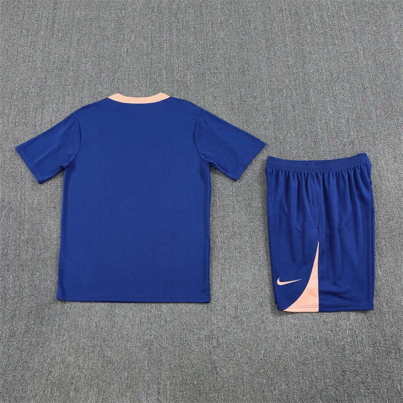 2025 France Short Sleeve Training Suit