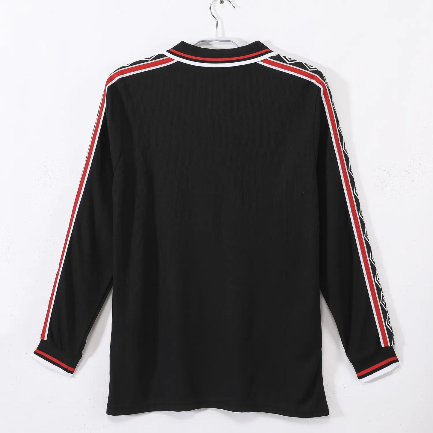 Manchester United Black Long Sleeve Kit Retro 98-99