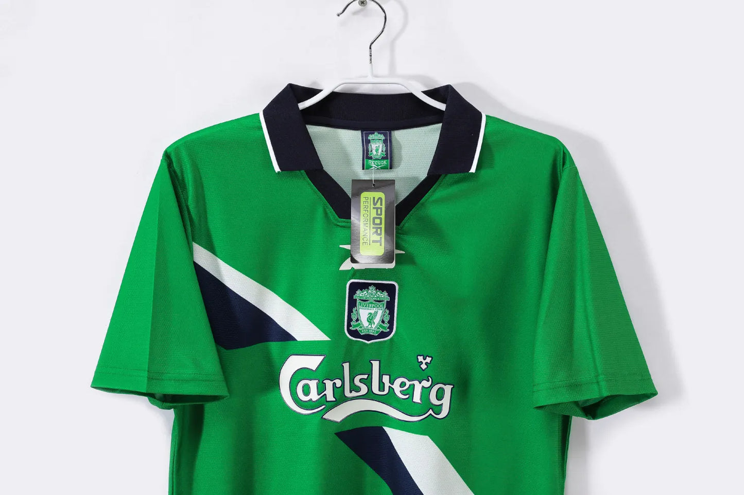 Liverpool Away Green Kit Retro 99-00