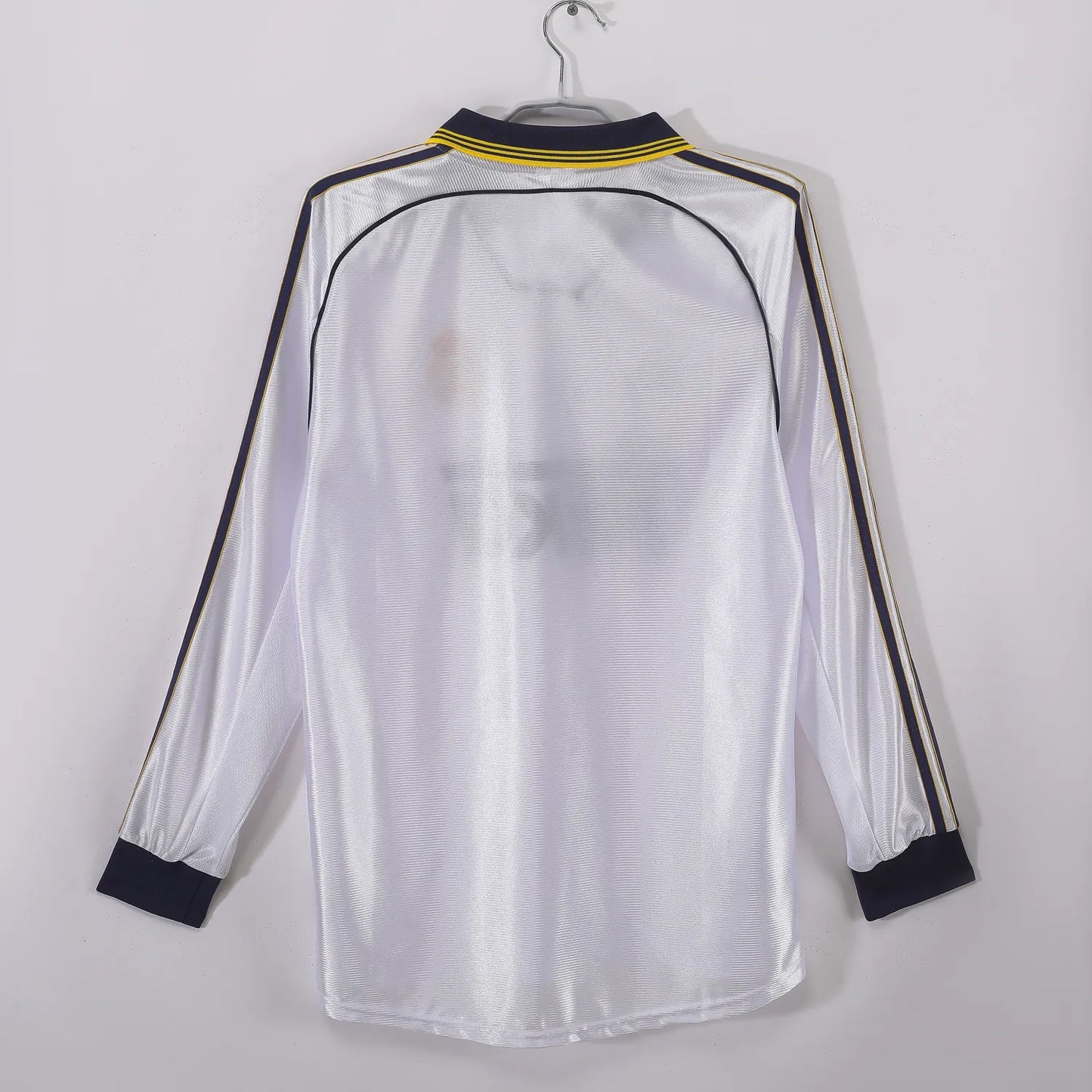 Real Madrid Home Long Sleeve Kit Retro 1998-2000