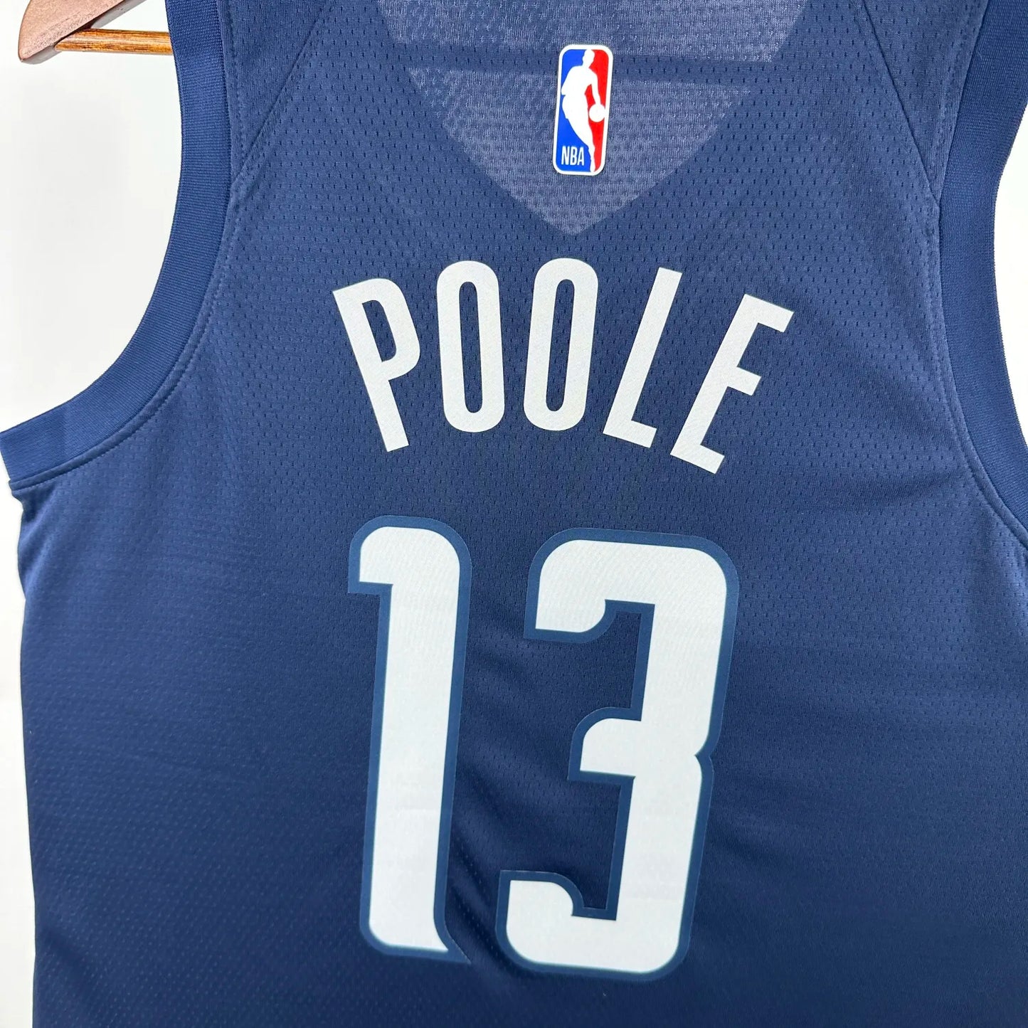 Poole#13 Washington Wizards 2025 NBA Blue Kit